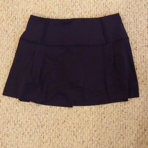Lululemon Lost in Pace Skirt Midnight Navy